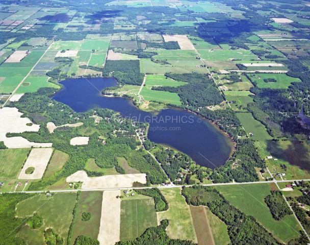 Clifford Lake in Montcalm County, Michigan